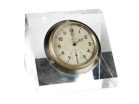 ZENITH Bordchronometer mit 8-Tage-Werk und Gangreservenanzeige